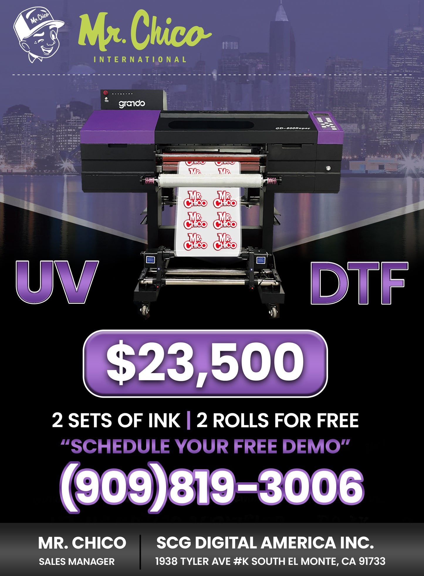 UV DTF STICKER MACHINE