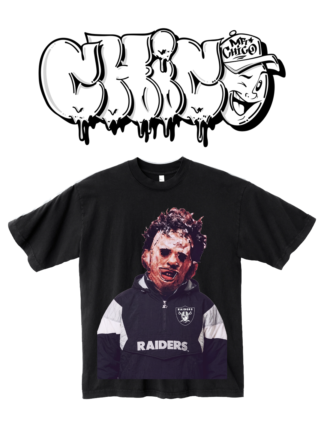 Leather Face T-Shirt