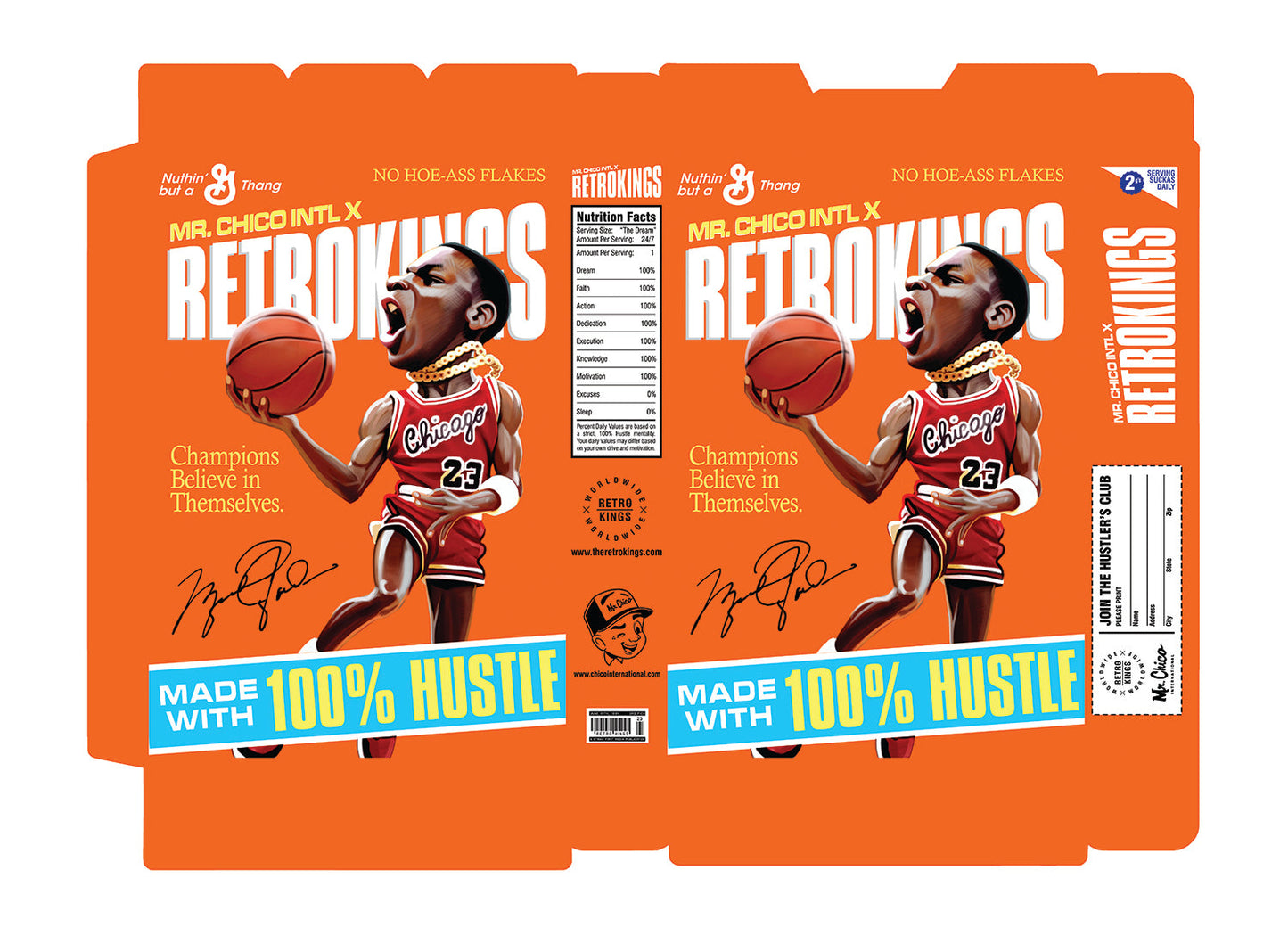 Mr. Chico Cereal Box