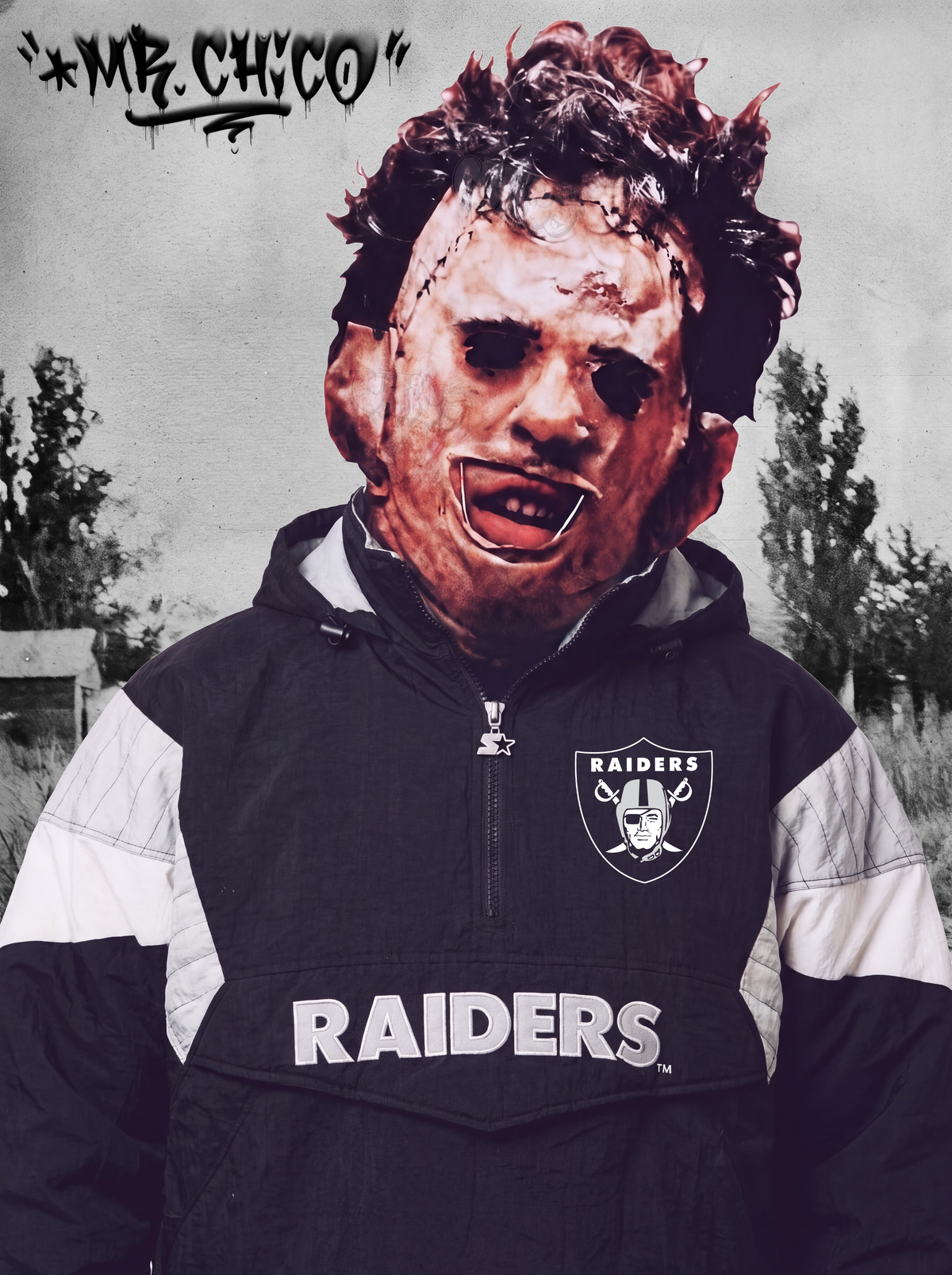 Leather Face T-Shirt