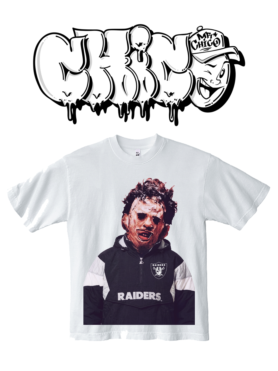 Leather Face T-Shirt